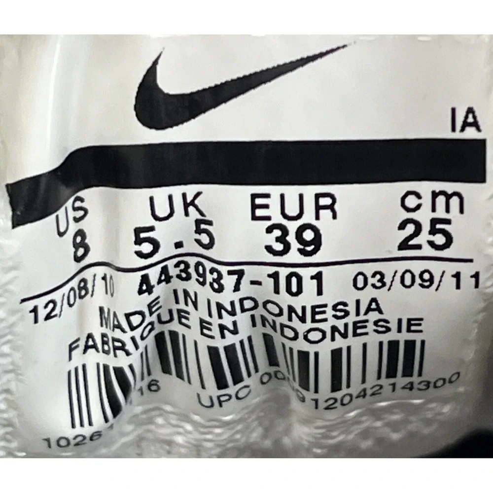 Nike Oceania NM Blue White Gray Running Shoes 443937-101‎ Women Size 8
